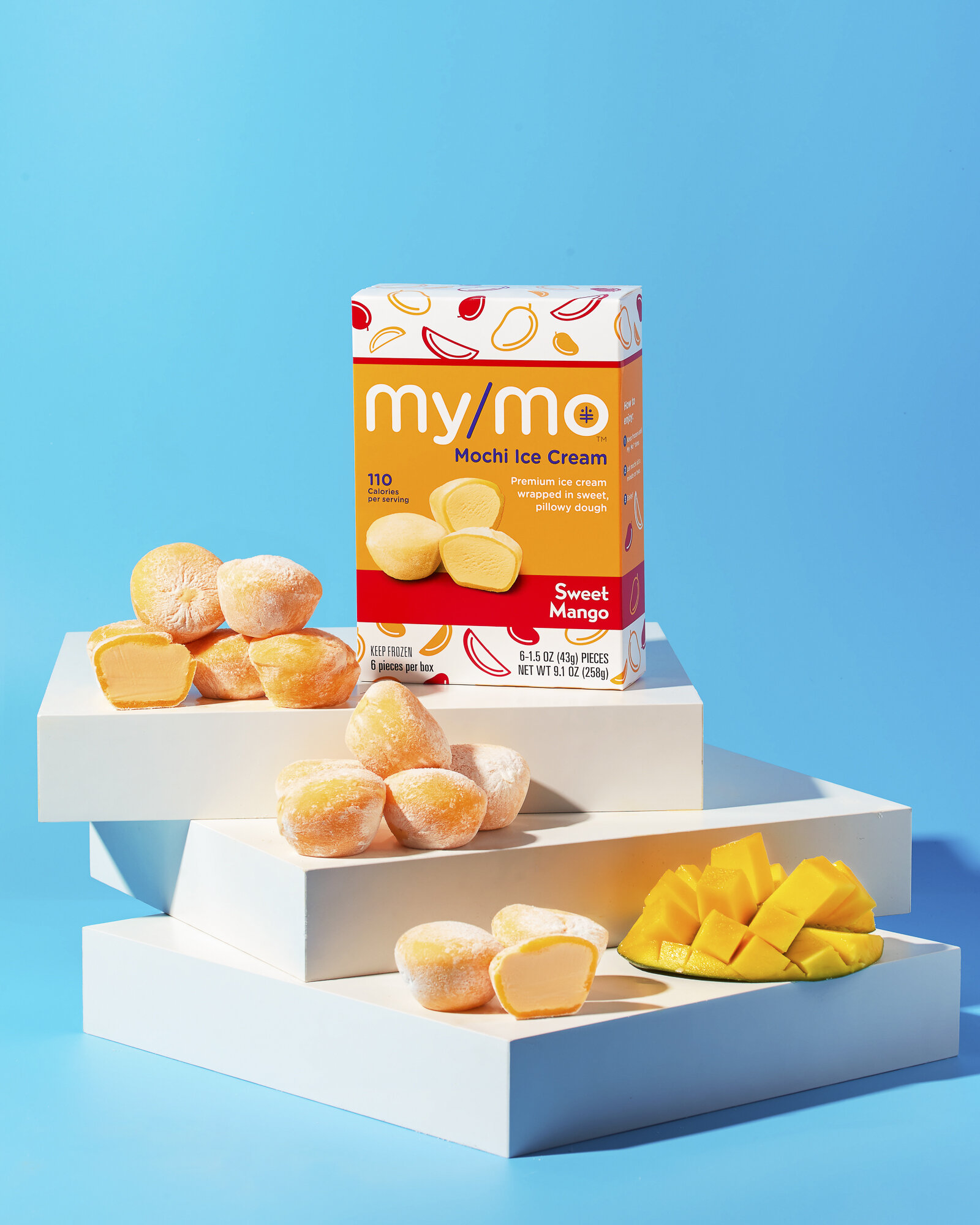 Мороженое Моджи манго